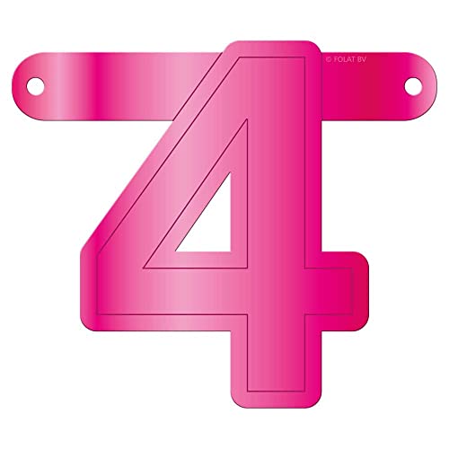 Folat 50300 Banner Letter 4::Magenta von Folat B.V.