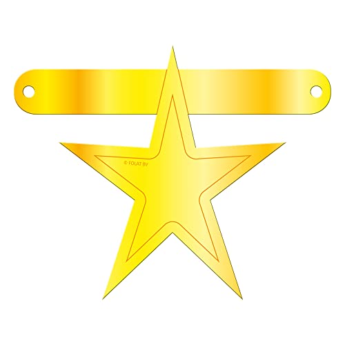 Folat 50381 Banner Letter Star::Yellow von Folat B.V.