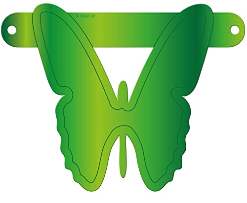 Folat 50392 Banner Letter Butterfly::Lime Green von Folat