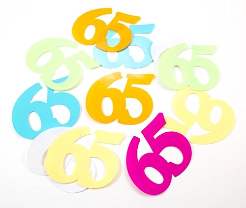 Folat 61605 Konfetti zum 65. Geburtstag, XL, Mehrfarbig Folat 61605 Konfetti zum 65. Geburtstag, XL, Mehrfarbig von Folat