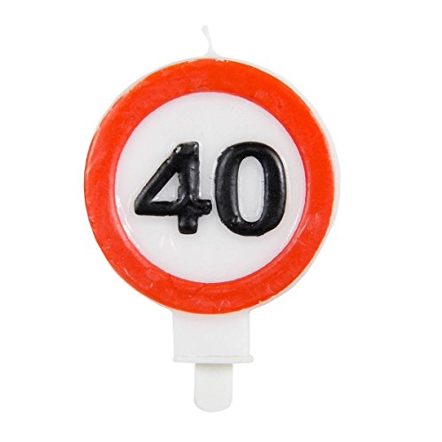 Folat 62640 Verkehrsschild Geburtstag, Zahl 40 Folat 62640 Verkehrsschild Geburtstag, Zahl 40 von Folat