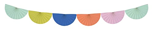 Folat 62831 Fächergirlande Eco Party-4 Meter, Mehrfarbig Folat 62831 Fächergirlande Eco Party-4 Meter, Mehrfarbig von Folat