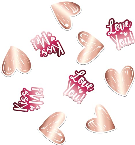 Folat 63790 Romantische Love Deko Tischkonfetti-Ombre Love-45 Stück für Hochzeit Valentinstag oder Muttertag, Mehrfarbig Folat 63790 Romantische Love Deko Tischkonfetti-Ombre Love-45 Stück für Hochzeit Valentinstag oder Muttertag, Mehrfarbig von Folat