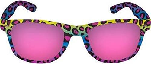 Folat 64555 Panter Brille in Regenbogenfarben, Mehrfarbig, 15 x 14 x 5 cm von Folat