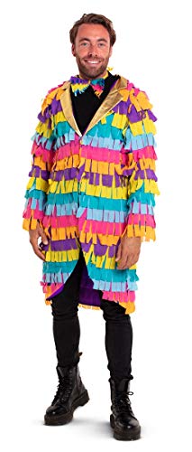 Folat 64663 Jacke Piñata - Größe S-M, Men, Mehrfarbig von Folat
