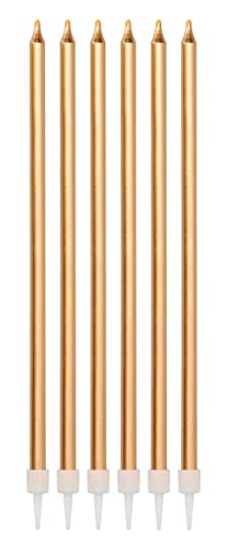 Folat 66024 Kerzen-Set Bronze Metallic 15cm - 16 Stück Folat 66024 Kerzen-Set Bronze Metallic 15cm - 16 Stück von Folat