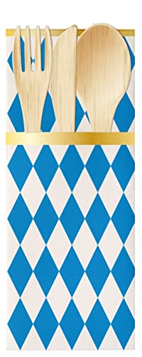 Folat 66073 Bestecktaschen Oktober Bierfest-6 Stück, Mehrfarbig, M Folat 66073 Bestecktaschen Oktober Bierfest-6 Stück, Mehrfarbig, M von Folat