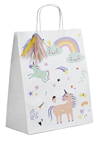 Folat 68315 Kleine Tüten Unicorns & Rainbows-6 Stück, Mehrfarben von Folat