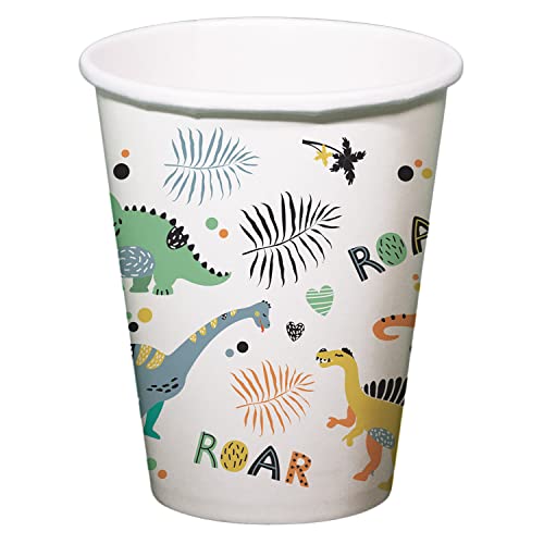 Folat 68344 Trinkbecher Dino Roars 250ml - 6 Stück von Folat