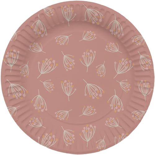 Folat 8 Teller * Blooming Baby Girl * perfekt für eine Babyshower oder Party | Größe: 23cm | Partyteller Pappteller, 24997 Folat 8 Teller * Blooming Baby Girl * perfekt für eine Babyshower oder Party | Größe: 23cm | Partyteller Pappteller, 24997 von Folat
