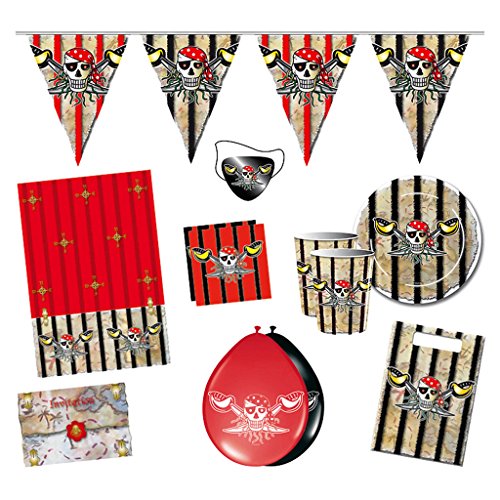 Folat 8714572002271 227 - Kinderpartyset, Red Pirate Folat 8714572002271 227 - Kinderpartyset, Red Pirate von Folat