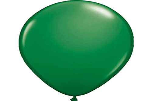 Folat 08111 Dunkelgrüne Luftballons Metallic 30 cm-100 Stück, grün, 100er Pack von Folat