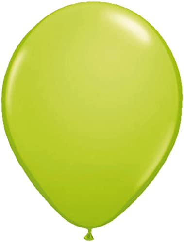 Folat 19140 Folat Einfarbige metallic Luftballons apfelgrün 50er Pack von Folat