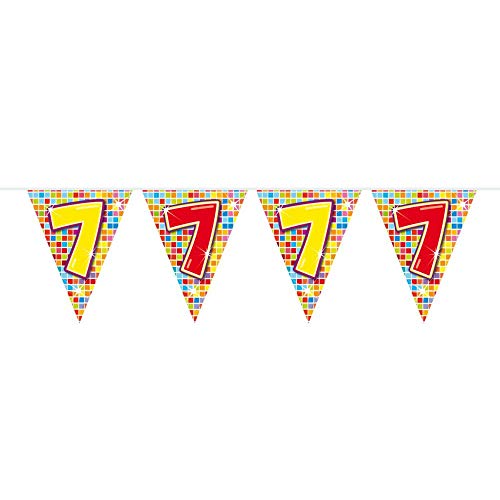 Folat NEU Mini-Wimpelkette Birthday Blocks 7, 3 m Folat NEU Mini-Wimpelkette Birthday Blocks 7, 3 m von Folat