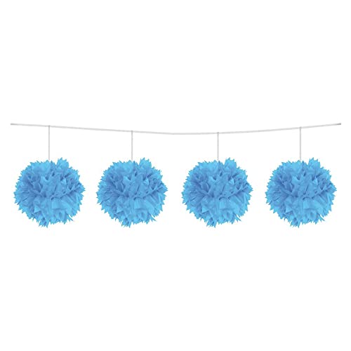Folat Oktoberfest Pompom-Girlande blau 3m Einheitsgröße Folat Oktoberfest Pompom-Girlande blau 3m Einheitsgröße von Folat