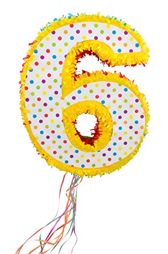 Folat Piñata * ZAHL 6 * für den 6. Kindergeburtstag Folat Piñata * ZAHL 6 * für den 6. Kindergeburtstag von Folat
