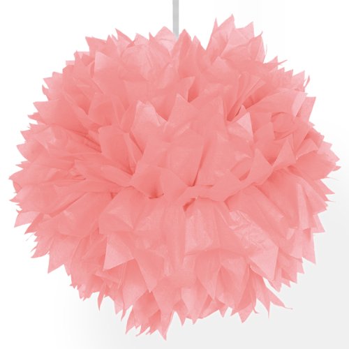 Folat Pom-Pom Girlande aus Wabenpapier 3 m rosa von Folat