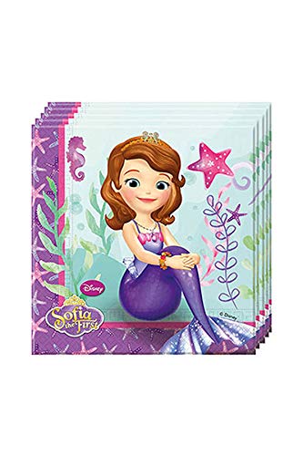 Folat - Servietten Sofia la Prima 33 x 33 cm-20 Stück, mehrfarbig, TM-KGT-0302 Folat - Servietten Sofia la Prima 33 x 33 cm-20 Stück, mehrfarbig, TM-KGT-0302 von Folat