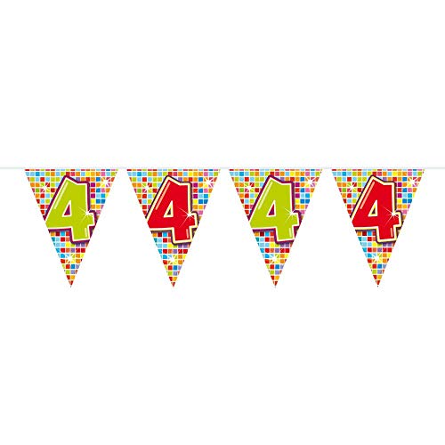 Folat Wimpelkette Birthday Blocks 95, 6 m, 1 STK. Folat Wimpelkette Birthday Blocks 95, 6 m, 1 STK. von Folat