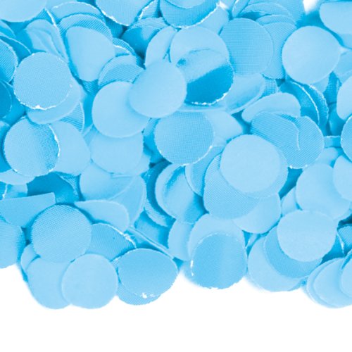 Luxus Konfetti * HELL-BLAU * aus Papier // 100gr. // Confetti Party Feier Hochzeit Kindergeburtstag Geburtstag Pinata Füllung Deko Blau Blue (Grundpreis: 1,99 Euro/100g) von Folat