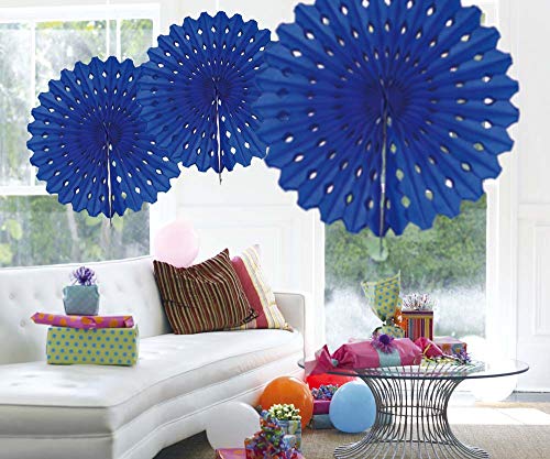NEU Honigwaben-Fächer, blau, Ø 45 cm NEU Honigwaben-Fächer, blau, Ø 45 cm von Folat