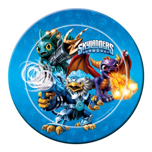 Skylanders Teller, 8 Stück, ca. 23 cm von Folat