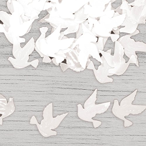 Tischkonfetti weisse Tauben Inhalt 15g 05333 von Folat
