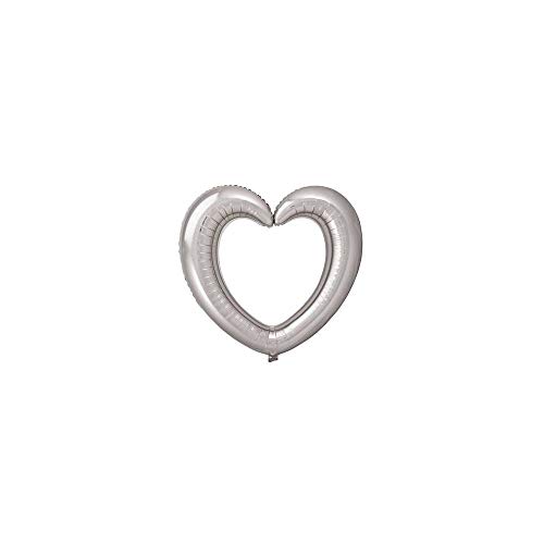 S/Shape Frame Heart silver 80x70cm von Folat