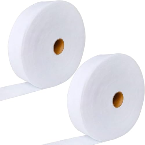 Folceretsc 2 Rollen Batting Strip 2 1/4 Baumwollmischvlies-Vlies auf Einer Rolle, Insgesamt 70 Yards für -Teppiche, Überwurfteppiche Folceretsc 2 Rollen Batting Strip 2 1/4 Baumwollmischvlies-Vlies auf Einer Rolle, Insgesamt 70 Yards für -Teppiche, Überwurfteppiche von Folceretsc