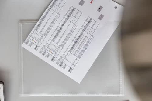 10 Stück FolderSys A5 Doppel- Sichttasche mit Klettverschluss & Einschubtasche 40154-04 10 Stück FolderSys A5 Doppel- Sichttasche mit Klettverschluss & Einschubtasche 40154-04 von FolderSys