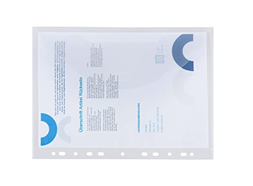 10x A4 Prospekthülle Sichttasche mit Klappe, Steckverschluss, extra fest 40147-04 10x A4 Prospekthülle Sichttasche mit Klappe, Steckverschluss, extra fest 40147-04 von FolderSys