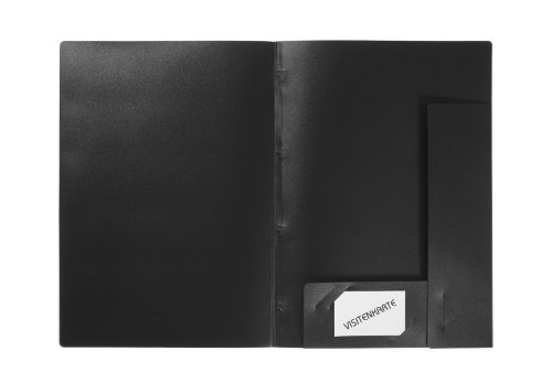 Angebots-Mappe, PP, Klarsichttasche, schwarz Angebots-Mappe, PP, Klarsichttasche, schwarz von FolderSys