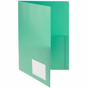Broschüren-Mappe runde Taschen, Standard, grün, 10 Stück Broschüren-Mappe runde Taschen, Standard, grün, 10 Stück von FolderSys