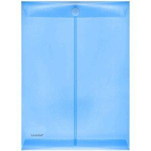 FolderSys 10 x Dokumentenmappe A4 hoch PP Klettverschluss blau transparent FolderSys 10 x Dokumentenmappe A4 hoch PP Klettverschluss blau transparent von FolderSys