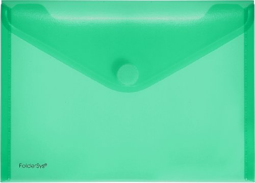 FolderSys Dokumententaschen, DIN A5 quer, Klett, grün, VE 100 St., 40102-54 FolderSys Dokumententaschen, DIN A5 quer, Klett, grün, VE 100 St., 40102-54 von FolderSys