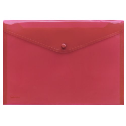 FolderSys Dokumententaschen DIN A4 quer, rot glanz, Druckknopf, 4011184 FolderSys Dokumententaschen DIN A4 quer, rot glanz, Druckknopf, 4011184 von FolderSys