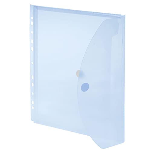 FolderSys Umschlag, A4, PP, Klettverschluß, 20mm, transp. blau, 40109-44 FolderSys Umschlag, A4, PP, Klettverschluß, 20mm, transp. blau, 40109-44 von FolderSys
