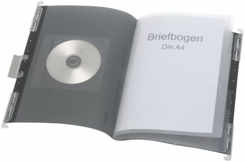 Foldersys Hänge-Ordnungsmappe A4 PP 6 Fächer anthrazit transluzent Foldersys Hänge-Ordnungsmappe A4 PP 6 Fächer anthrazit transluzent von FolderSys