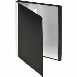 Sichtbuch, A5, 20 Hüllen, PP, schwarz, neutral, 1 Stück Sichtbuch, A5, 20 Hüllen, PP, schwarz, neutral, 1 Stück von FolderSys