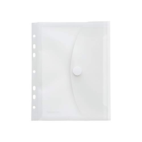 FolderSys 10 Stück Prospekthüllen A5 PP 20mm Falz mit Abheftlochung und Klettverschluss transparent FolderSys 10 Stück Prospekthüllen A5 PP 20mm Falz mit Abheftlochung und Klettverschluss transparent von FolderSys