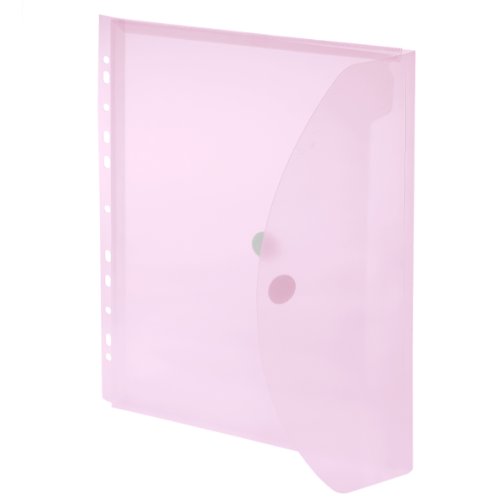 Transparent-Umschlag, Dehnfalte, Abheftrand, A4, rot transp, 1 Stück Transparent-Umschlag, Dehnfalte, Abheftrand, A4, rot transp, 1 Stück von FolderSys