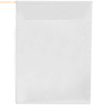 10 x Foldersys Plakattasche A4 hoch PVC selbstklebend transparent von Foldersys