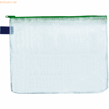 Foldersys Reißverschlusstasche B4 PVC grün von Foldersys
