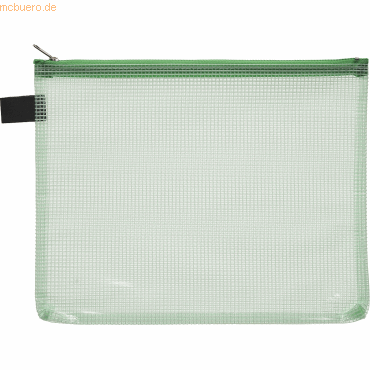 Foldersys Reißverschlusstasche A5 PVC grün von Foldersys