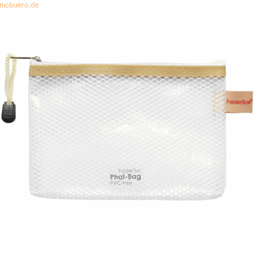 10 x Foldersys Reißverschlusstasche A6 Kunsttstoff beige 10 x Foldersys Reißverschlusstasche A6 Kunsttstoff beige von Foldersys
