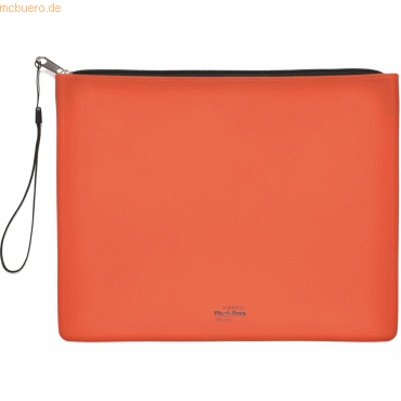 Foldersys Reißverschlusstasche Phat Bag A5 Silikon rot von Foldersys