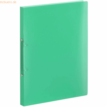 Foldersys Ringbuch A4 2-Ringe 16mm PP grün transluzent von Foldersys