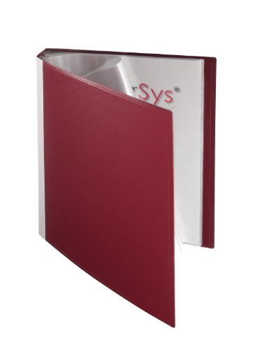 Sichtbuch Pp A4, 40 Hüllen, 1 Stück, Weinrot Sichtbuch Pp A4, 40 Hüllen, 1 Stück, Weinrot von Foldersys