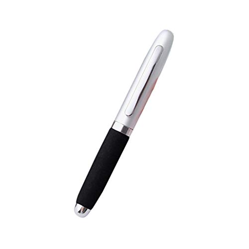 Folewr Kugelschreiber – kurz Parabolhe Mini-Kugelschreiber Silber von Folewr