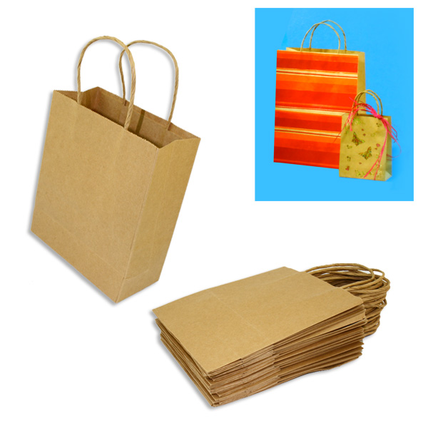 20 Geschenktaschen KLEIN, extra starkes Material, 12cm x 5,5cm x 15cm, zum Gestalten 20 Geschenktaschen KLEIN, extra starkes Material, 12cm x 5,5cm x 15cm, zum Gestalten von Folia Bringmann